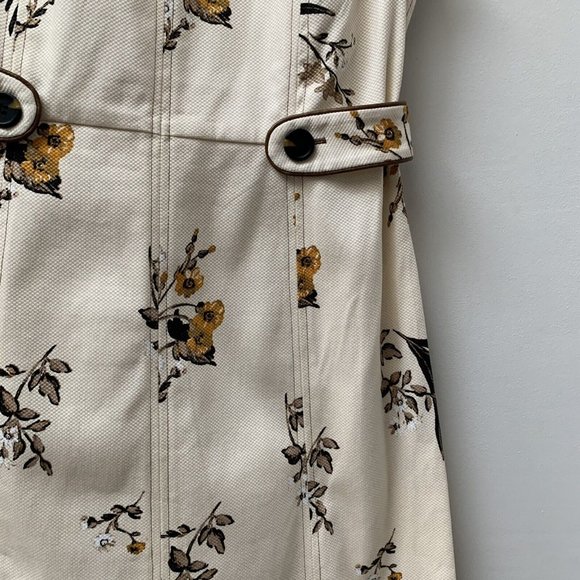 TU Floral Dress Size UK 14 Sleeveless Sheath Pretty Retro Style - Picture 10 of 12